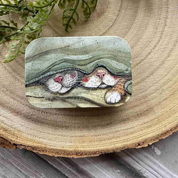 Alex Clark Small Sliding Tin - Cats Whiskers