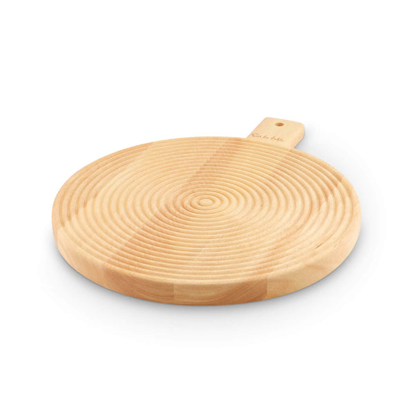 Sur La Table Colour Me Happy Round Paddle Serving Board - Medium