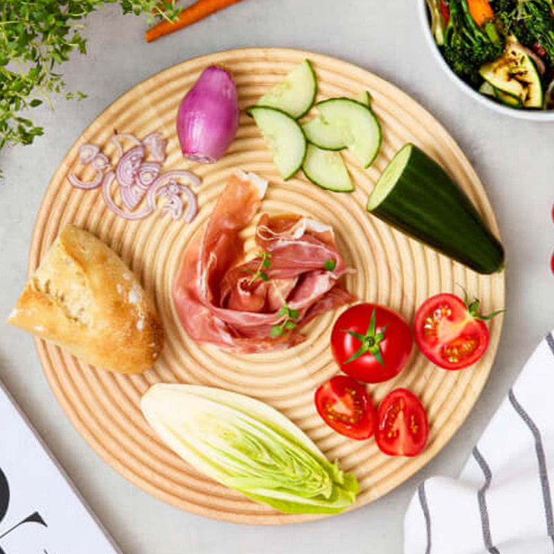 Sur La Table Colour Me Happy Round Chopping & Serving Board - Large