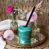 Wax Lyrical Sara Miller 200ml Ceramic Reed Diffuser - Mandarin, Tuberose & Wild Musk