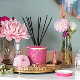 Wax Lyrical Sara Miller 200ml Ceramic Reed Diffuser -  Sandalwood, Cardamom & Oud