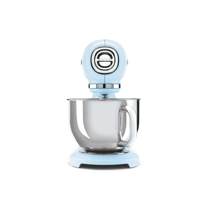 Free KSF01 Scales with Smeg 50's Style Retro SMF03 Stand Mixer - Pastel Blue