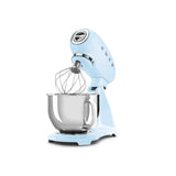 Free KSF01 Scales with Smeg 50's Style Retro SMF03 Stand Mixer - Pastel Blue