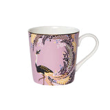 Sara Miller London 340ml Fine China Mug - Ostrich Tail Feathers