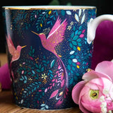 Sara Miller London India 340ml Fine China Mug - Hummingbird