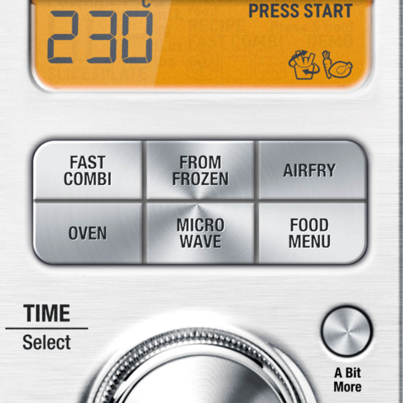 Sage Appliances the Combi Wave 3-in-1 Air Fryer, Oven, Microwave - Brushed Stainless Steel