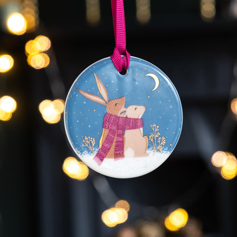 Sara Miller London Woodland Tales Christmas Decorations - Set Of 3
