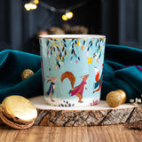 Sara Miller London Woodland Tales 340ml Mug - Skaters