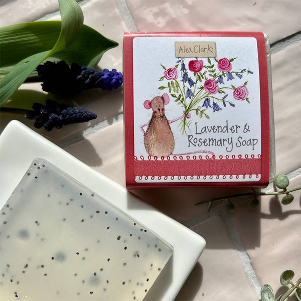 Alex Clark You're Blooming Fabulous Handmade Soap - Lavender & Rosemary