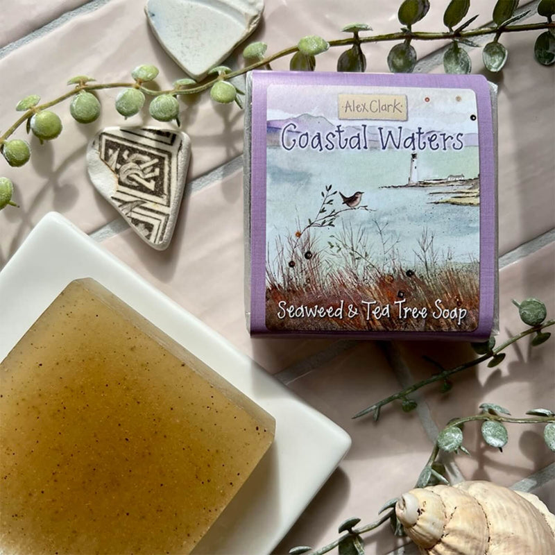 Alex Clark Coastal Waters Handmade Soap - Seaweed & Tea Tree