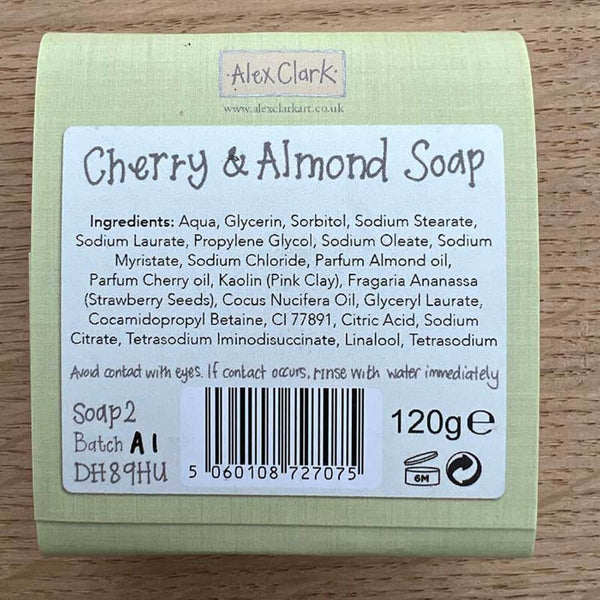 Alex Clark Summer Picnic Handmade Soap - Cherry & Almond