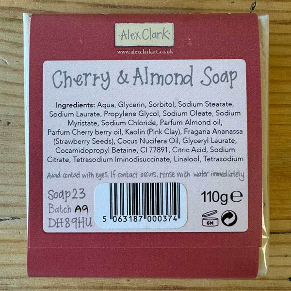 Alex Clark Cherry Blossom Handmade Soap - Cherry & Almond