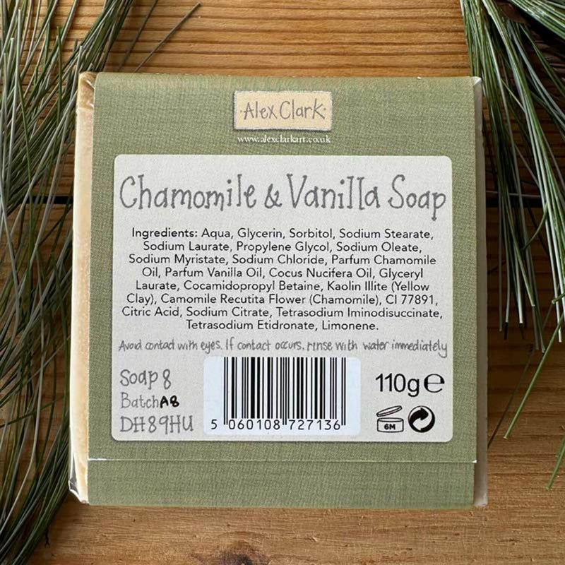 Alex Clark Spring Meadows Handmade Soap - Chamomile & Vanilla