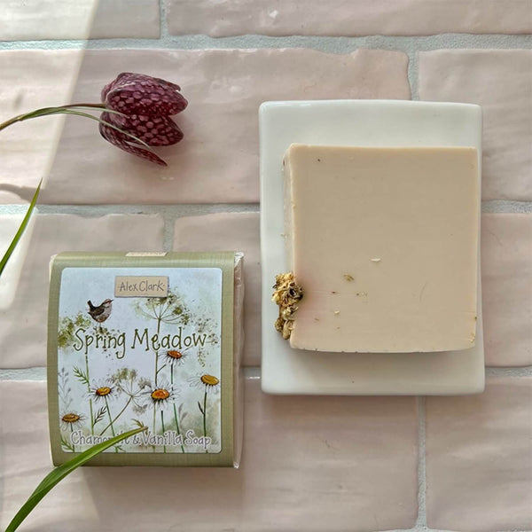 Alex Clark Spring Meadows Handmade Soap - Chamomile & Vanilla