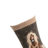 Wrendale Designs by Hannah Dale Womens Bamboo Socks - Gloria - Horse
