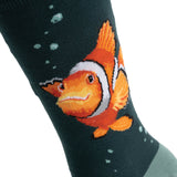 Wrendale Designs by Hannah Dale Mens Bamboo Socks - Clowning Around - Fish