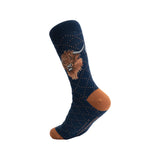 Wrendale Designs by Hannah Dale Mens Bamboo Socks - Highland Heathers - Highland Cow