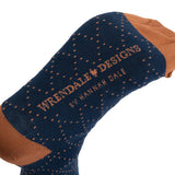 Wrendale Designs by Hannah Dale Mens Bamboo Socks - Highland Heathers - Highland Cow
