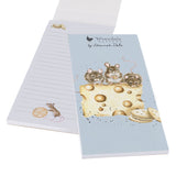 Wrendale Designs by Hannah Dale Shopping Pad - Crackers About Cheese
