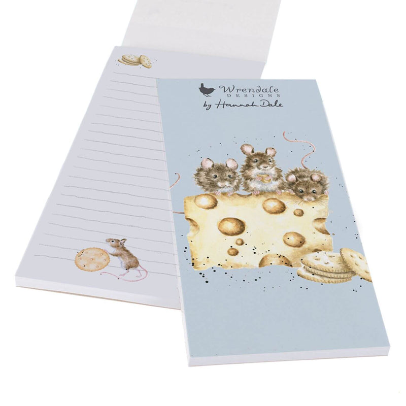 Wrendale Designs by Hannah Dale Shopping Pad - Crackers About Cheese
