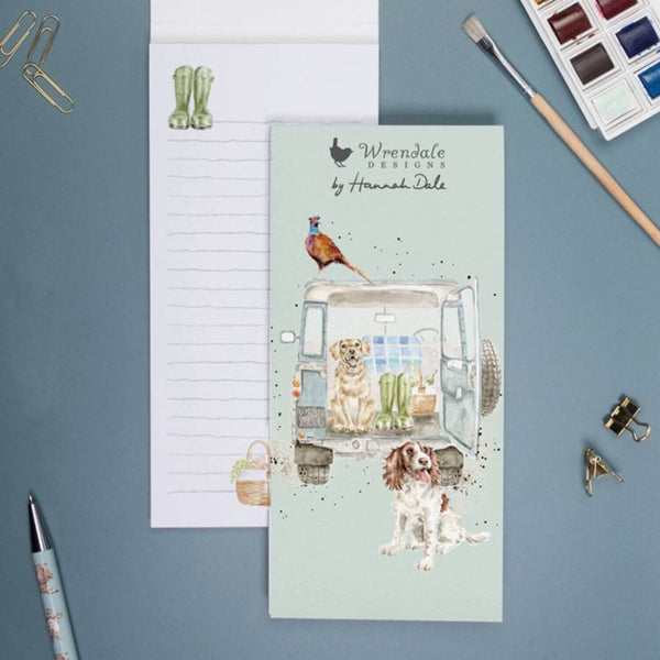Wrendale Designs by Hannah Dale Shopping Pad - Paws For A Picnic