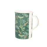 Siip Forest Fluted China 300ml Mug - Green