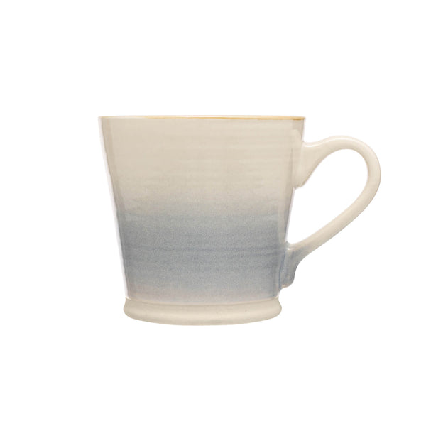Siip Gradient Reactive Glaze Stoneware 400ml Mug - Blue