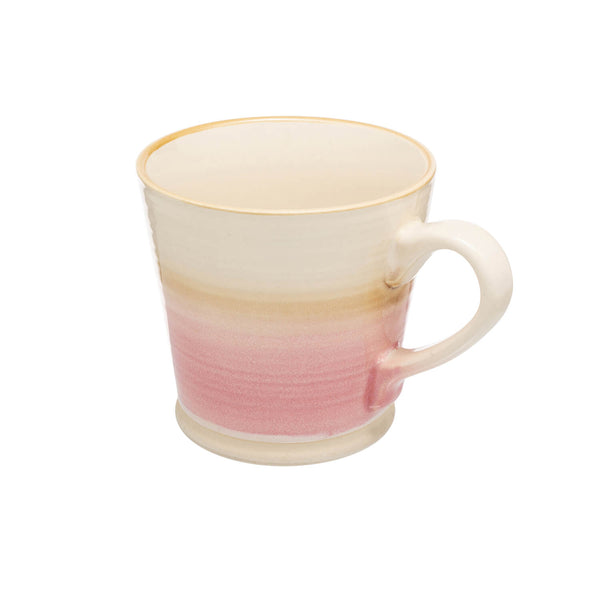 Siip Gradient Reactive Glaze Stoneware 400ml Mug - Pink