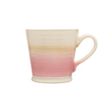 Siip Gradient Reactive Glaze Stoneware 400ml Mug - Pink