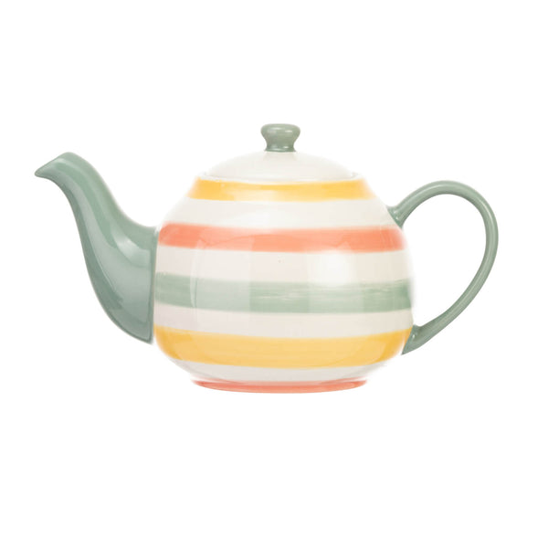 Siip 2 Cup Stoneware Teapot - Autumn Multi Stripe