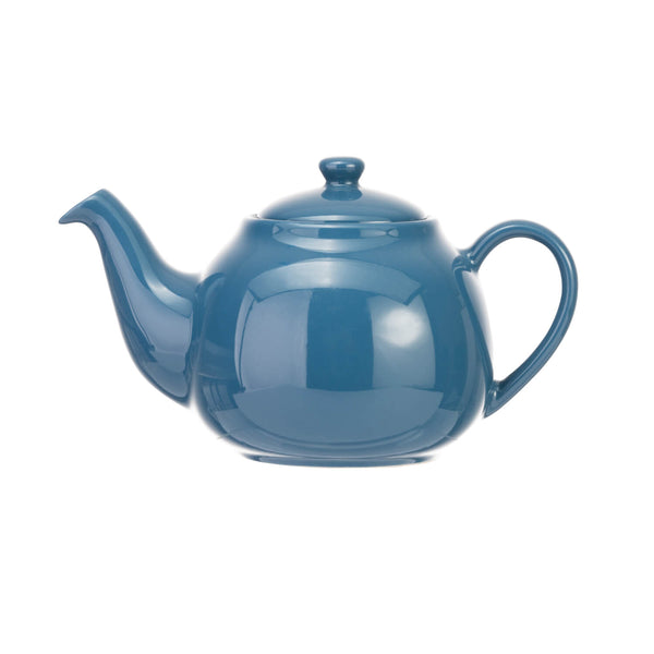 Siip 2 Cup Solid Glaze Stoneware Teapot - Dark Blue