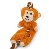 Petface Buddies Rope Monkey Plush Dog Toy