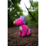Petface Buddies Baby Dino Plush Dog Toy - Assorted