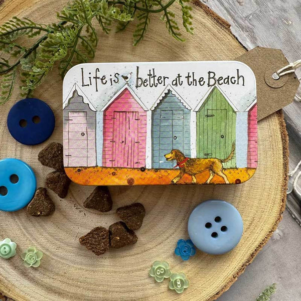 Alex Clark Small Rectangular Tin - Life Is Better