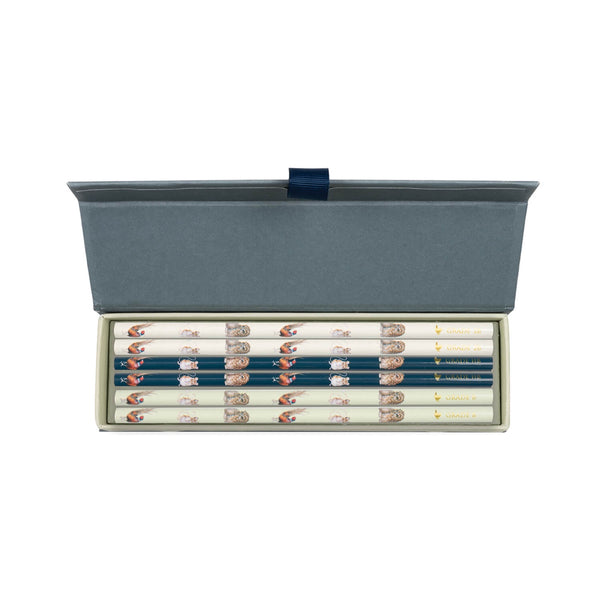 Wrendale Designs by Hannah Dale Signature Luxury Pencil Set - Woodland Animals