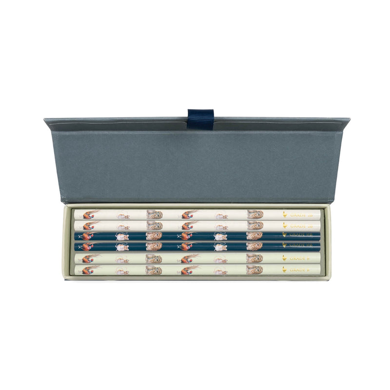 Wrendale Designs by Hannah Dale Signature Luxury Pencil Set - Woodland Animals