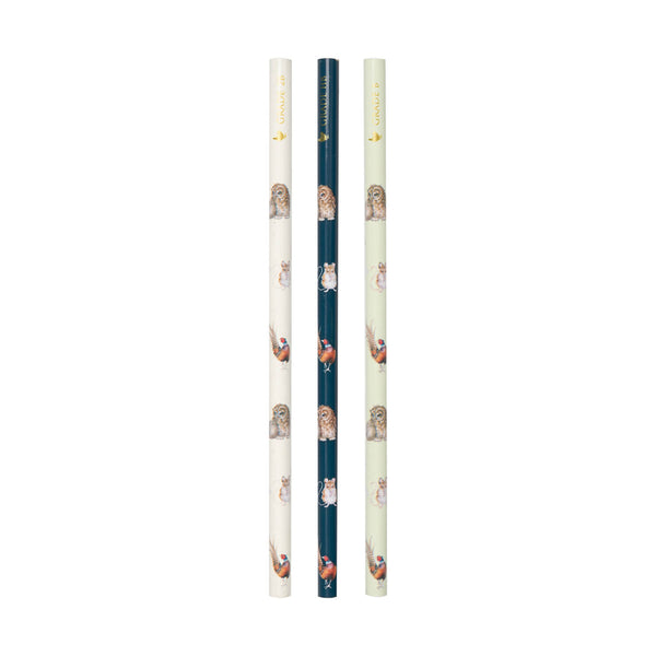 Wrendale Designs by Hannah Dale Signature Luxury Pencil Set - Woodland Animals