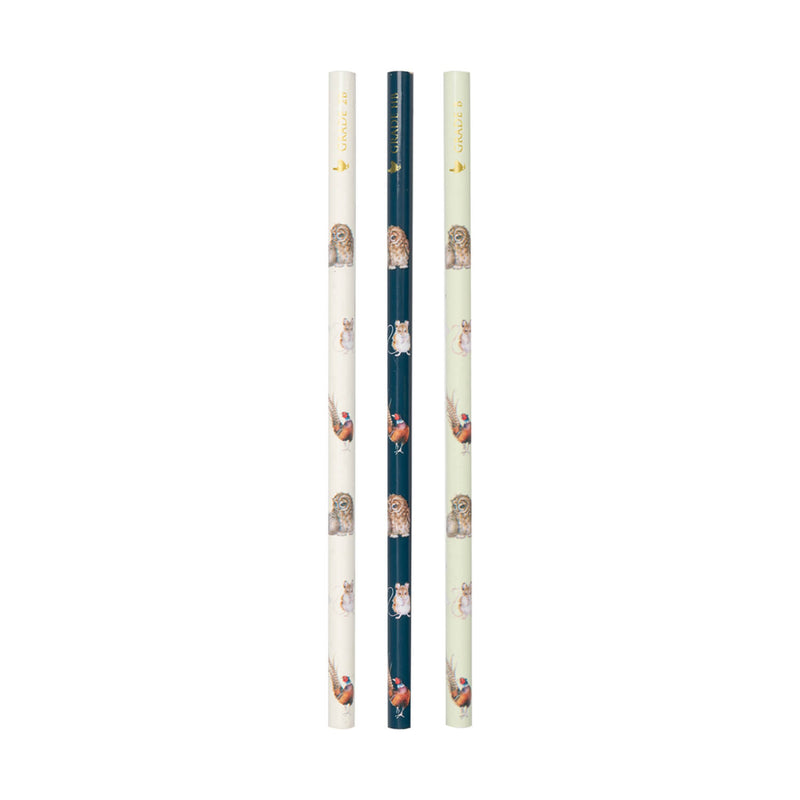 Wrendale Designs by Hannah Dale Signature Luxury Pencil Set - Woodland Animals