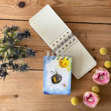Alex Clark Small Spiral Bound Notepad - Sunshine Bee