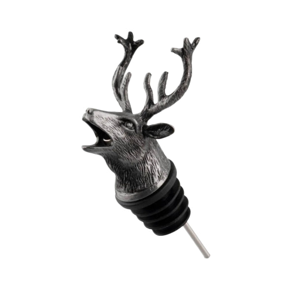 Taylor's Eye Witness Taproom Stag Bottle Pourer - Pewter