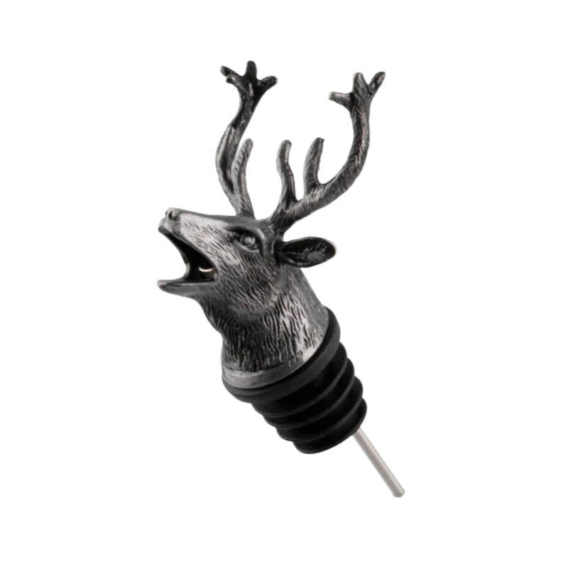 Taylor's Eye Witness Taproom Stag Bottle Pourer - Pewter