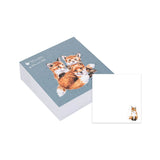 Wrendale Designs by Hannah Dale Sticky Notes - Snug As A Cub - Fox