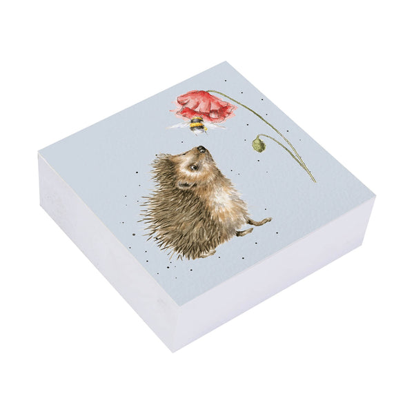 Wrendale Designs by Hannah Dale Sticky Notes - Busy as a Bee - Hedgehog