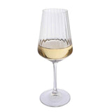 Dartington Cheers Optic White Wine Glasses - Set Of 4