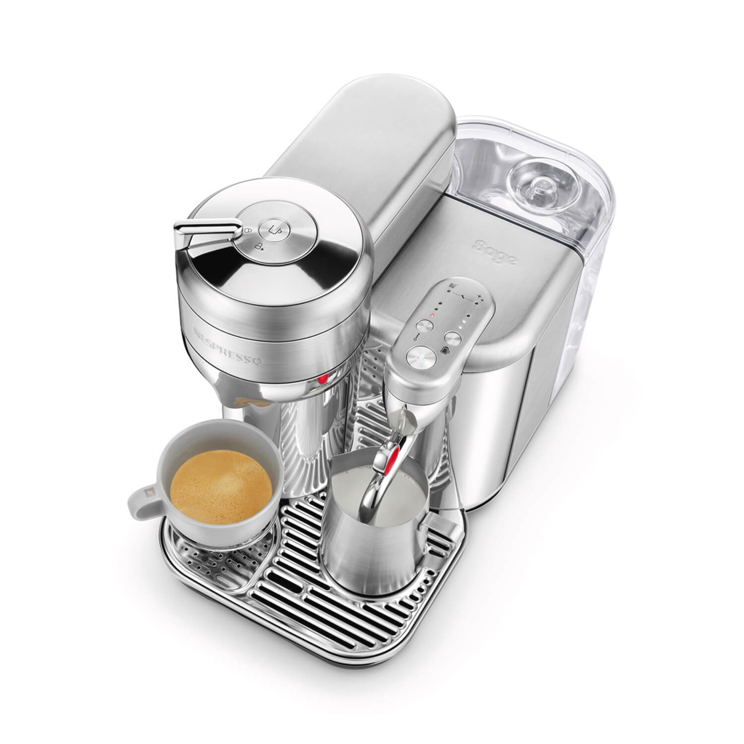 Buy Sage Vertuo Creatista Coffee Machine Brushed Silver Potters