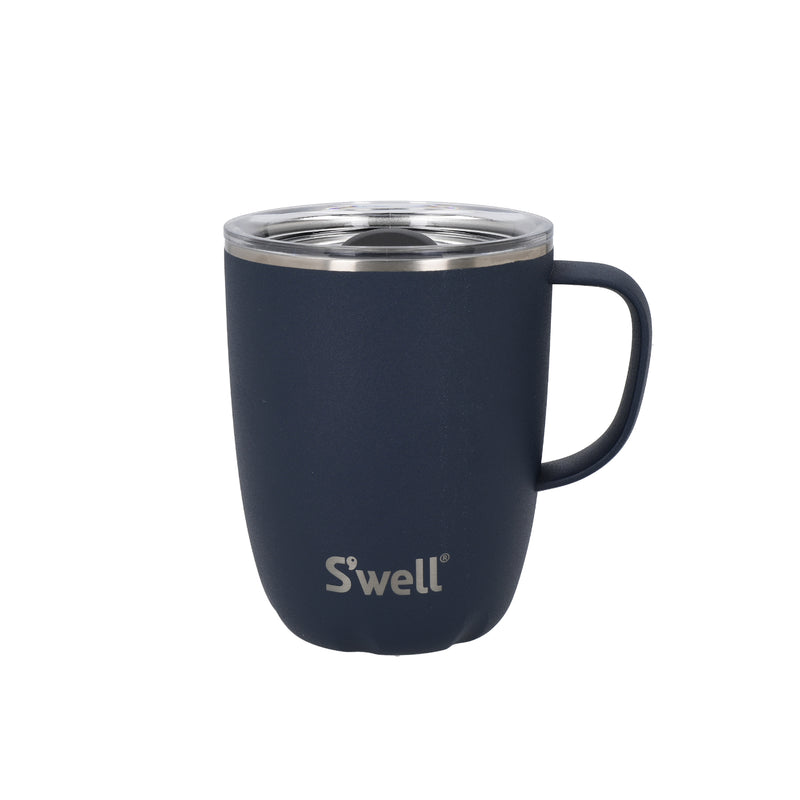 S'well 350ml Travel Mug with Handle - Azurite