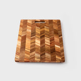 Sabatier Professsional SABZX07 40cm x 24cm Herringbone Acacia Wood Chopping Board
