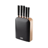 Sabatier SABSSKB5 Professional 5-Piece Knife & Rubberwood Block Set