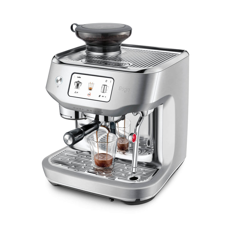 Sage Appliances Oracle™ SES995 Bean to Cup Dual Boiler Espresso Coffee Machine - Brushed Stainless Steel