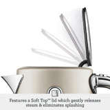 Sage Appliances SKE735ALM Soft Top Luxe Kettle - Almond Nougat